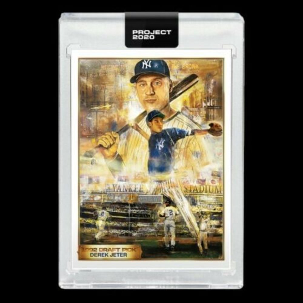 2020 Topps Project Andrew Thiele Derek Jeter #82
